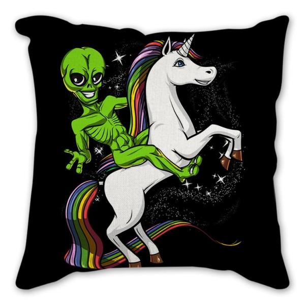 Alien - Linen Pillowcase UK