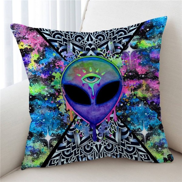 Alien - Linen Pillowcase UK