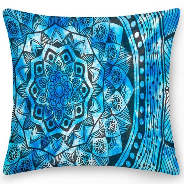 Mandala - Linen Pillowcase UK
