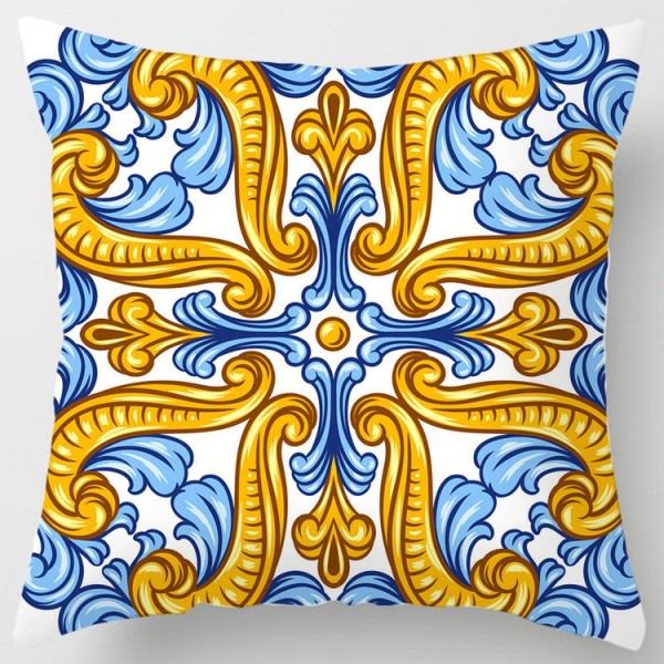Mandala - Linen Pillowcase UK