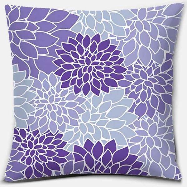 Purple - Linen Pillowcase UK
