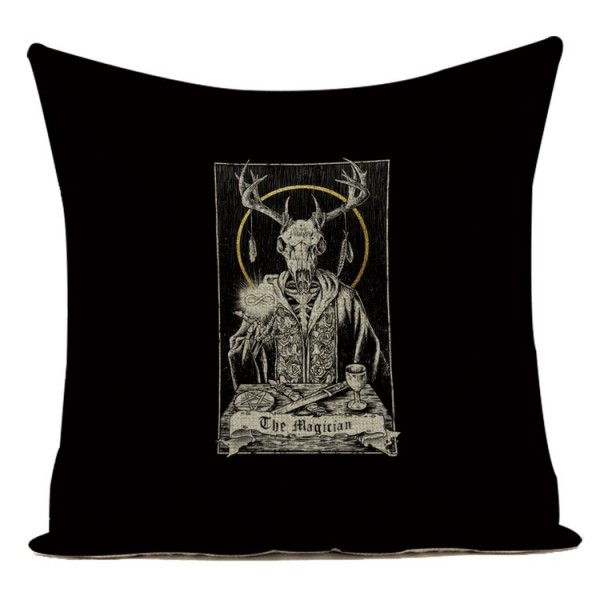 Skull - Linen Pillowcase UK