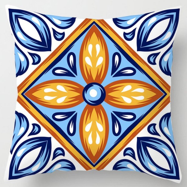 Mandala - Linen Pillowcase UK