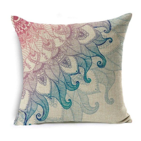 Mandala - Linen Pillowcase UK