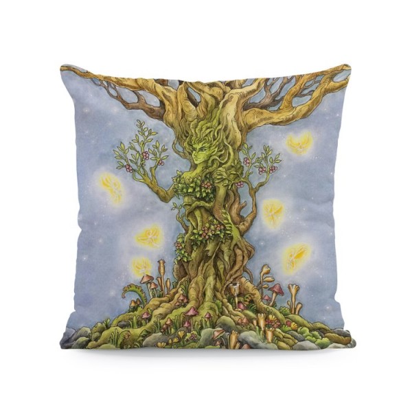 Tree of life - Linen Pillowcase UK