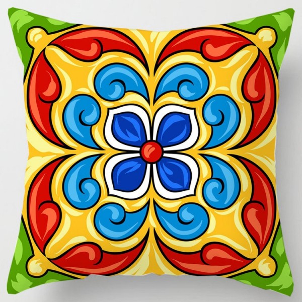 Mandala - Linen Pillowcase UK