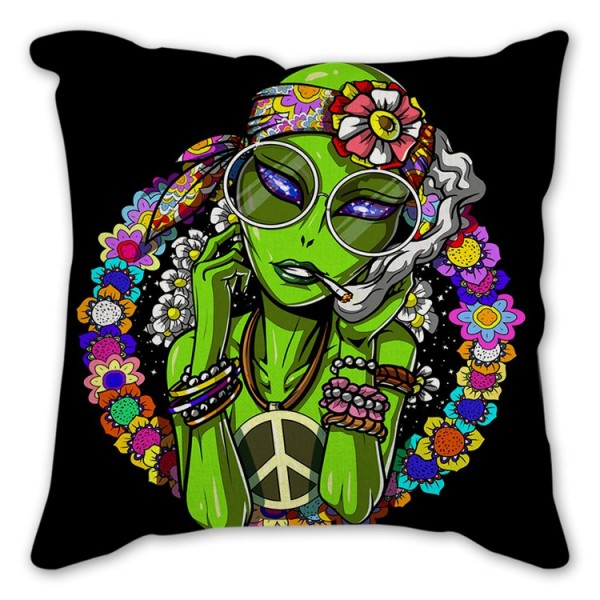 Alien - Linen Pillowcase UK