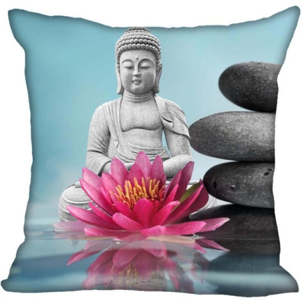Buddha - Linen Pillowcase UK