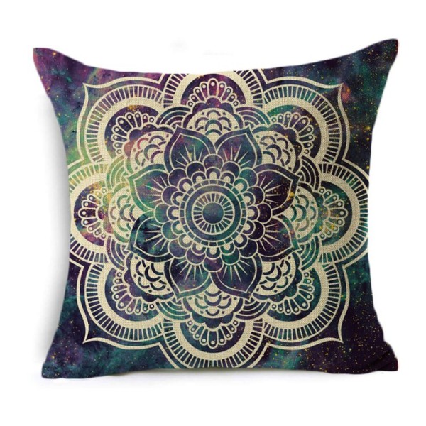 Mandala - Linen Pillowcase UK