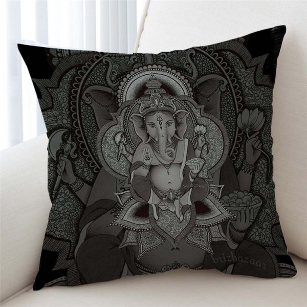 Elephant - Linen Pillowcase UK