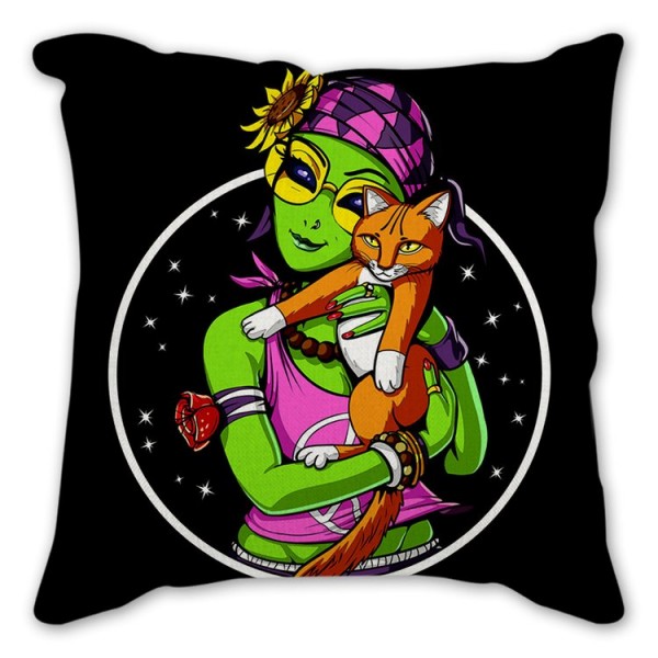 Alien - Linen Pillowcase UK