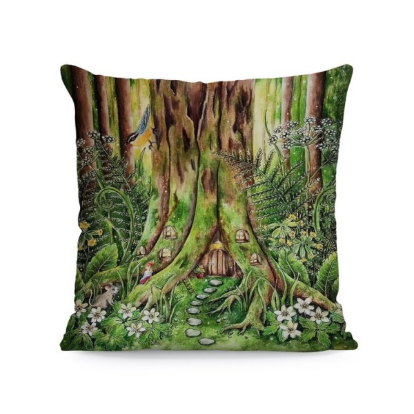 Tree of life - Linen Pillowcase UK