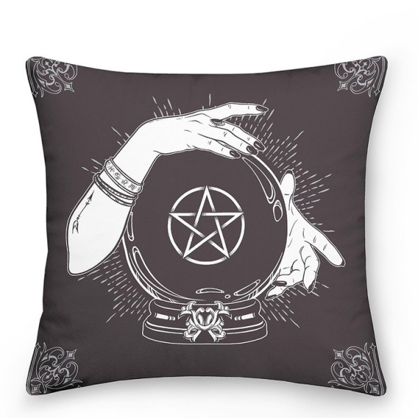 Hamsa Hand - Linen Pillowcase UK