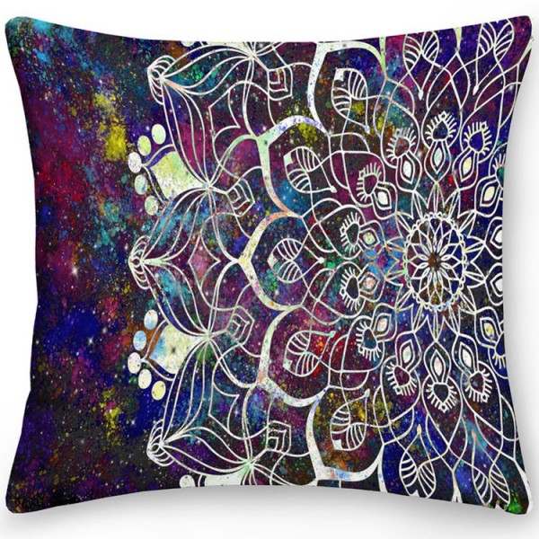 Mandala - Linen Pillowcase UK