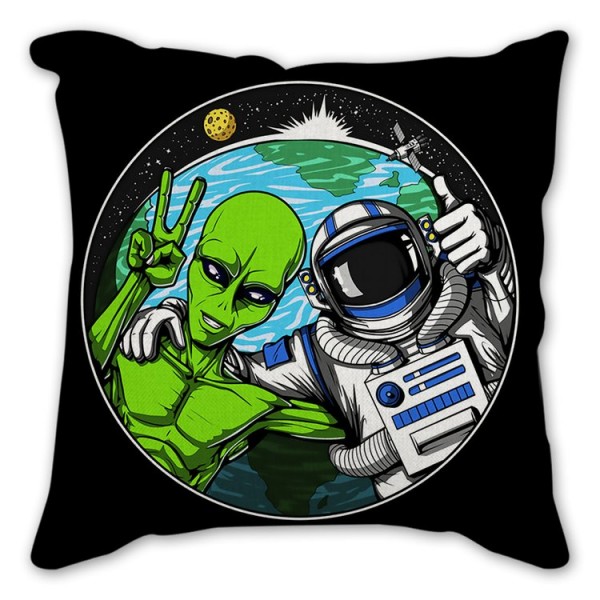 Alien - Linen Pillowcase UK