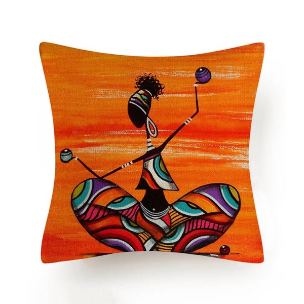 African-Linen Pillowcase UK