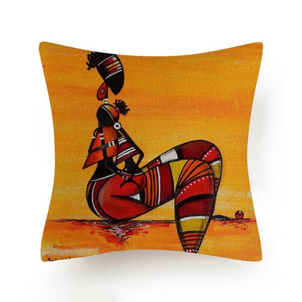 African-Linen Pillowcase UK