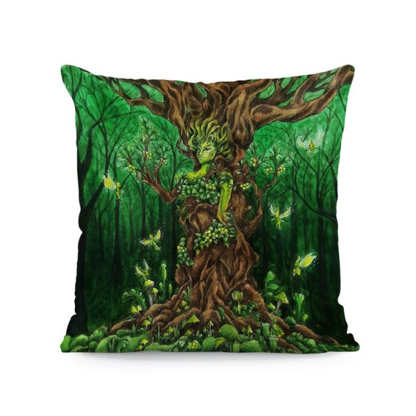 Tree of life - Linen Pillowcase UK