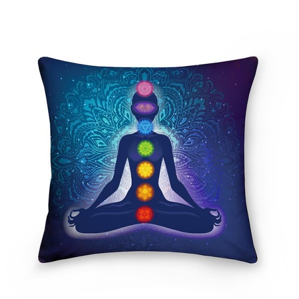 Meditation - Linen Pillowcase UK