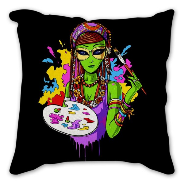 Alien - Linen Pillowcase UK
