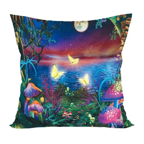 Butterfly - UV Black Light Pillowcase- Double Sided UK