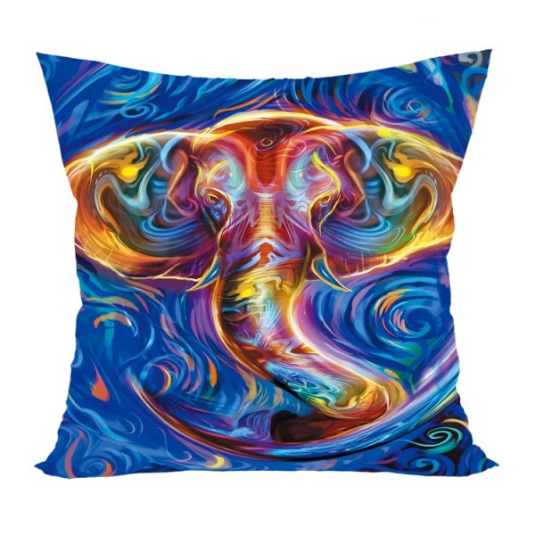 Elephant - UV Black Light Pillowcase- Double Sided UK