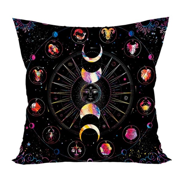 Moon&Sun - UV Black Light Pillowcase- Double Sided UK