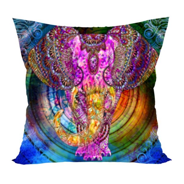 Elephant - UV Black Light Pillowcase- Double Sided UK