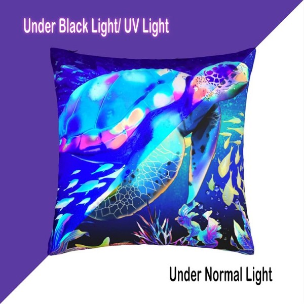 Phoenix - UV Black Light Pillowcase- Double Sided UK