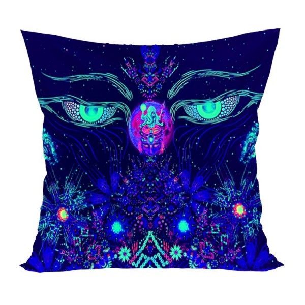 Psychedelic - UV Black Light Pillowcase- Double Sided UK