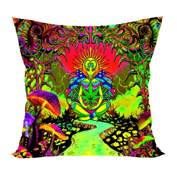 Alien - UV Black Light Pillowcase- Double Sided UK