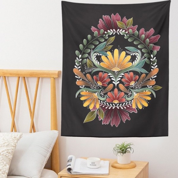Flower - Printed Tapestry UK