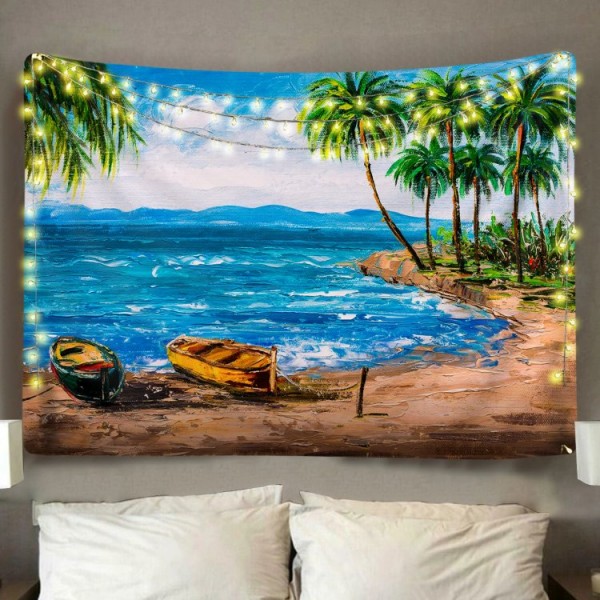 Paradise Beach - Printed Tapestry UK