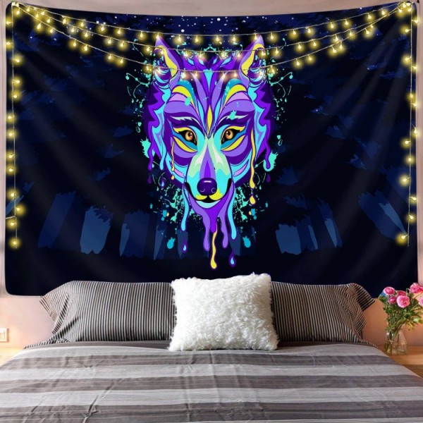 Dripping Wolf - Printed Tapestry UK