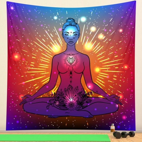 Indian Meditation - Printed Tapestry UK