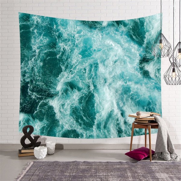 Beach Waves - Printed Tapestry UK