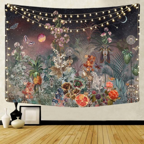 Butterfly and Flower - Printed Tapestry UK