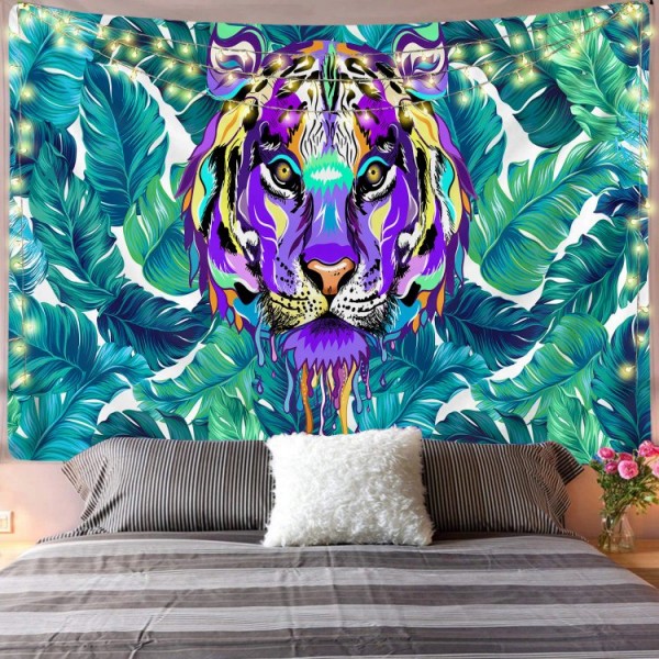 Drippy Tiger - Printed Tapestry UK