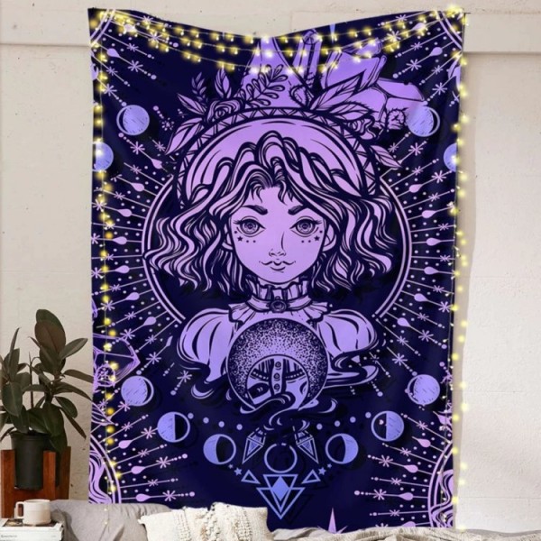 Purple Alice - Printed Tapestry UK