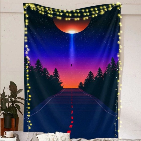 Planet Abduction - Printed Tapestry UK