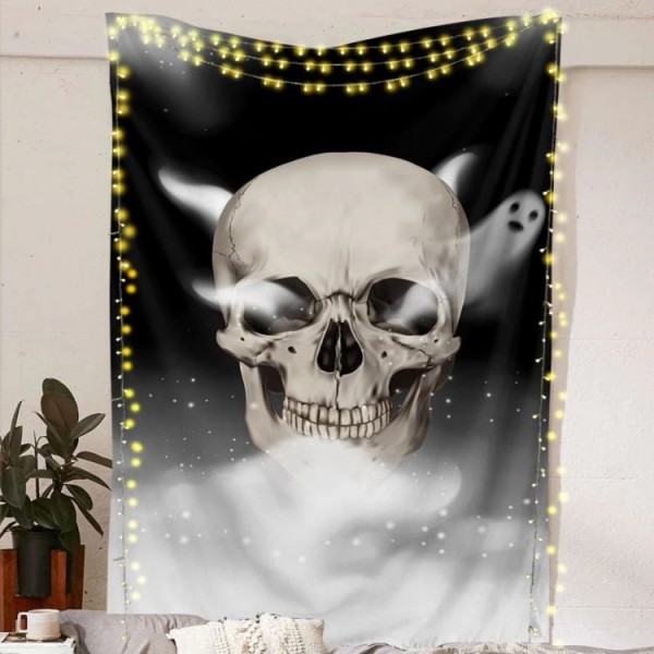 Skull Soul - Printed Tapestry UK