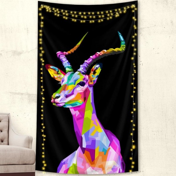 Fractal Antelope - Printed Tapestry UK