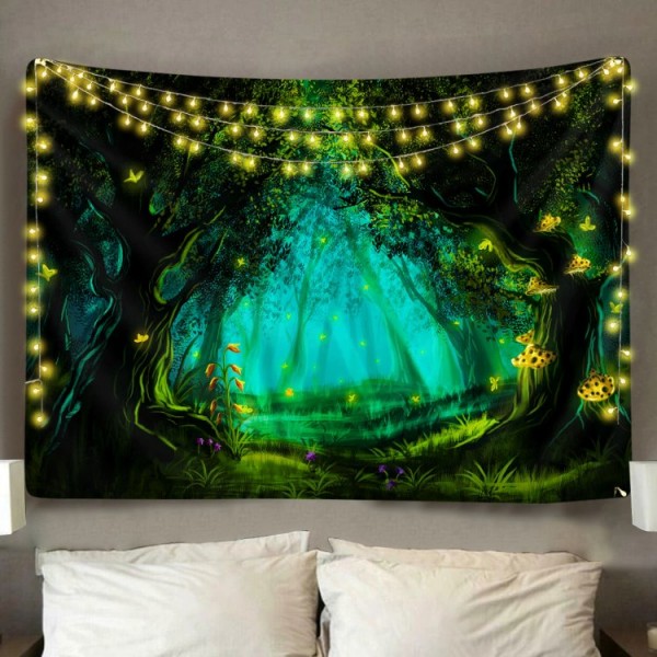 Mystic Forest - Printed Tapestry UK