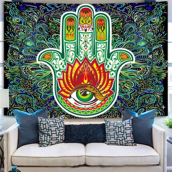 Psychedelic Eye - Printed Tapestry UK