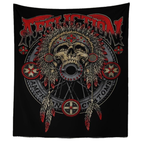 Skull - Printed Tapestry UK