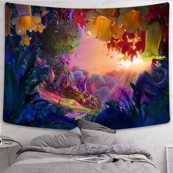 Flower - Printed Tapestry UK