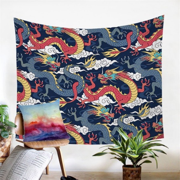Dragon - Printed Tapestry UK