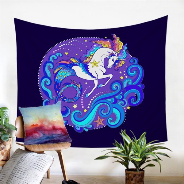 Unicorn - Printed Tapestry UK