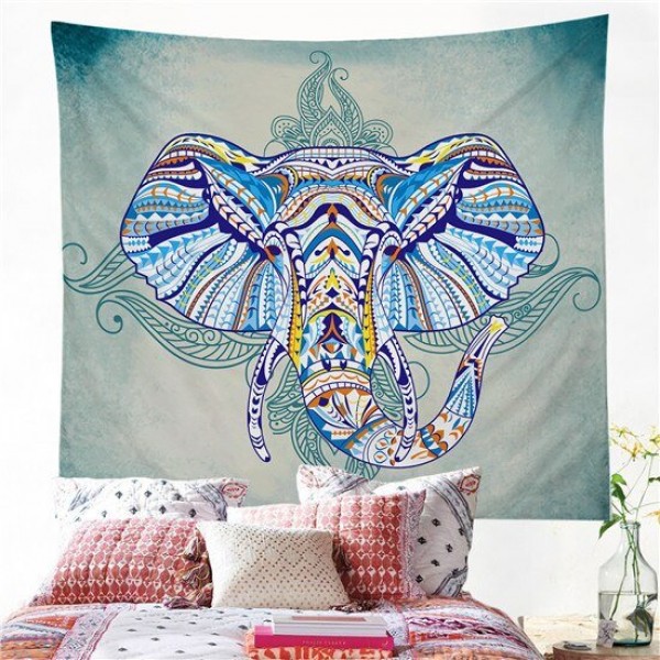 Elephant - Printed Tapestry UK