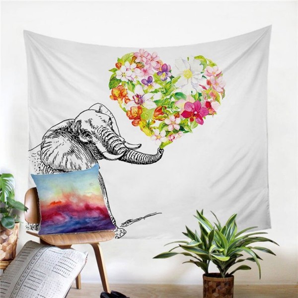 Elephant - Printed Tapestry UK